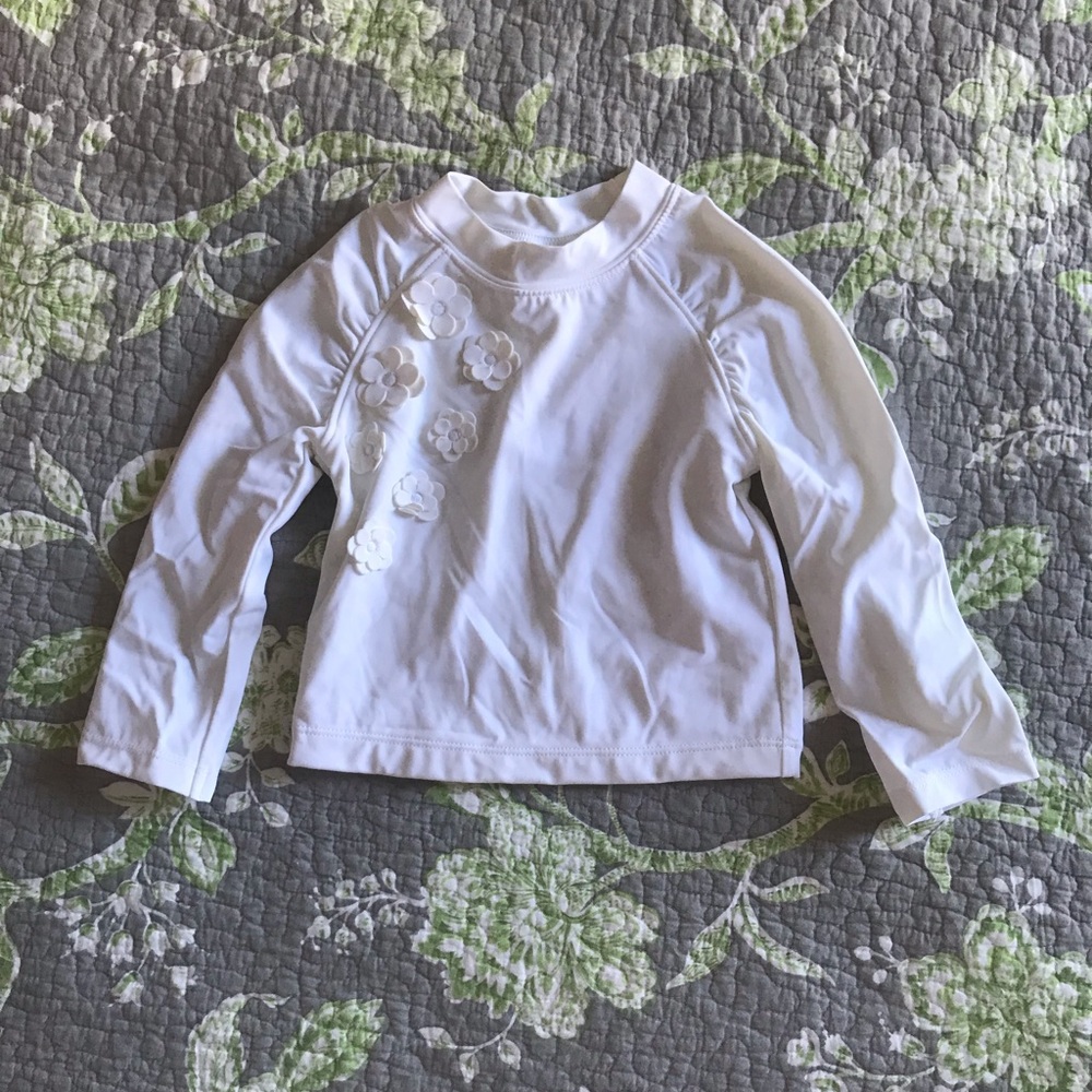Janie & Jack Girls Rashguard